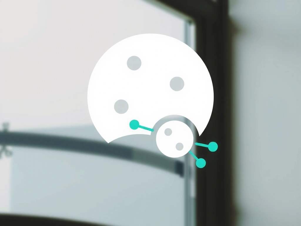 A stylized cookie icon with digital elements, representing website cookies and data tracking